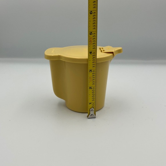 Tupperware Yellow Pitcher Server Container with Lid Vintage Retro‎ Kitchenware - Picture 6 of 8